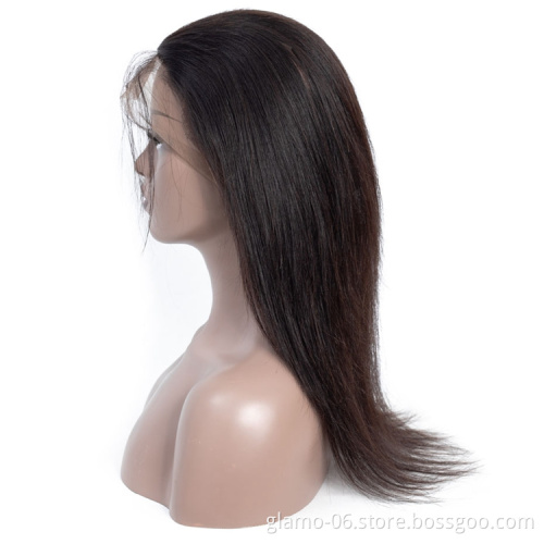 Annione Virgin Hair Human Hair Supplier Vietnamese U Part Curly Wig HD Lace Frontal Wig 360 Lace Wigs Natural Brazilian Hair